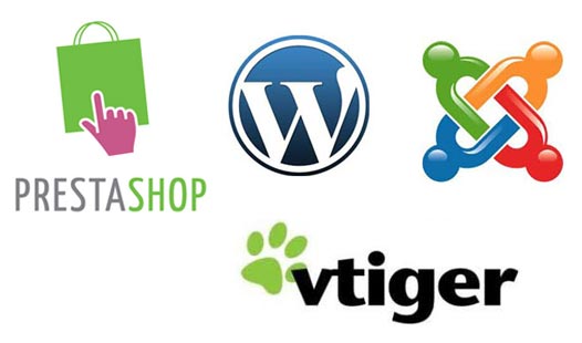 Instalacion y personalizacion Prestashop, WordPress, Joomla y vTiger